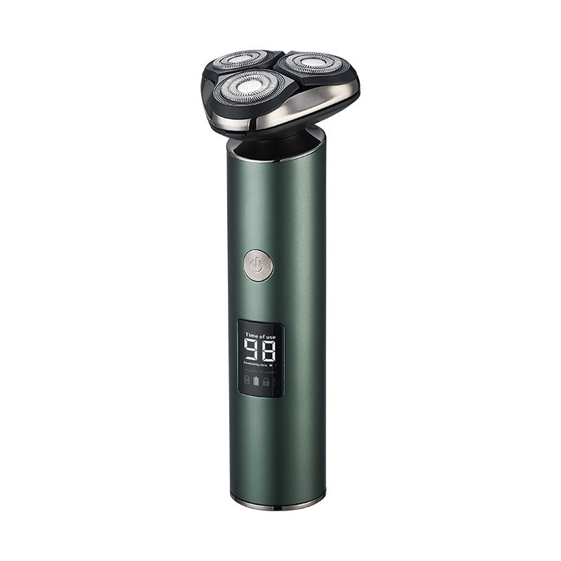 Men's Electric Shaver Triple Head Razor Travel Portable Washable