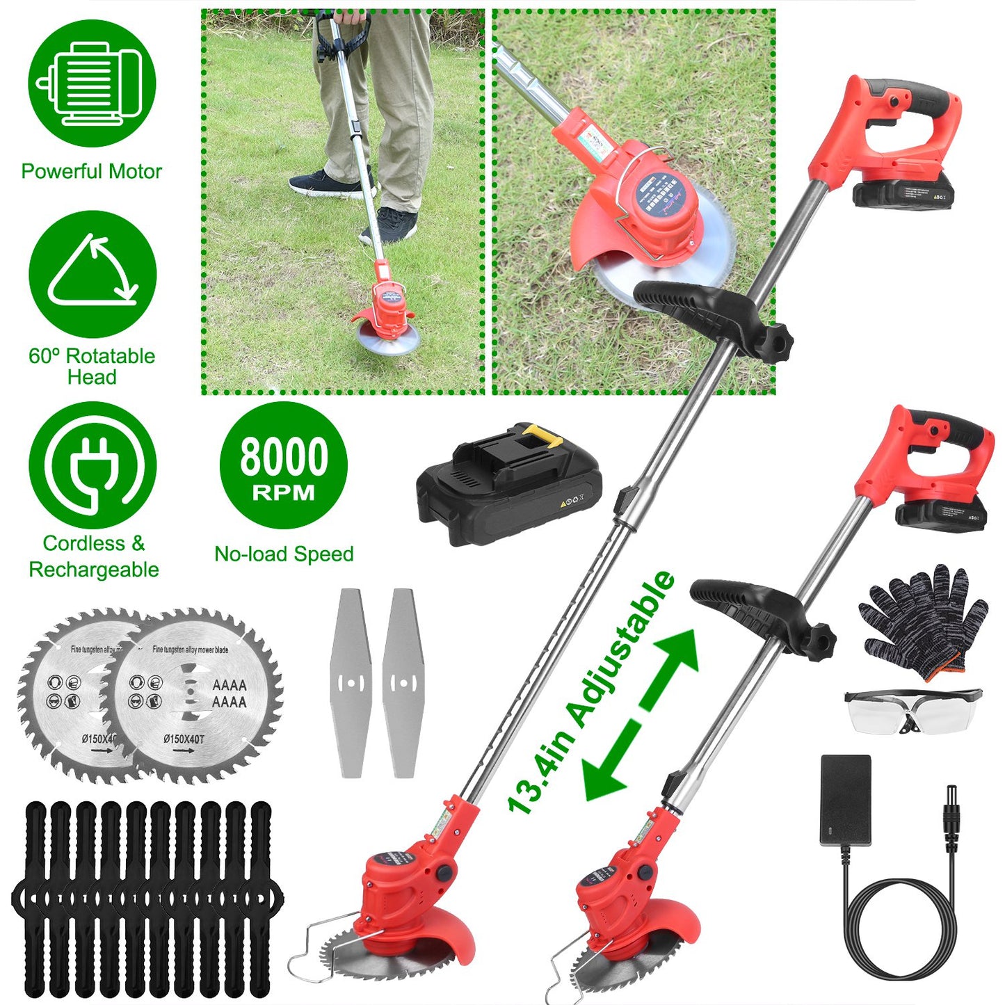 Adjustable Telescopic Weed Trimmer