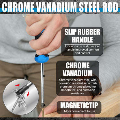 100-Piece Screwdriver Set, Home Repair Tool Kit, Automotive Repair Tools