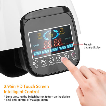 Smart Heated Knee Massager for Sports Recovery and Daily Relief