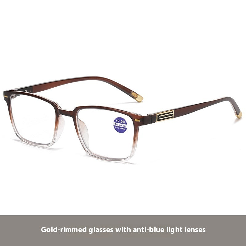 Anti Blue Light Far And Near Color Changing Multifocal Reading Glasses
