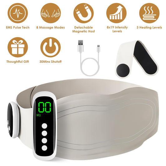 Smart EMS Heating Pad for Lower Back and Waist Relief