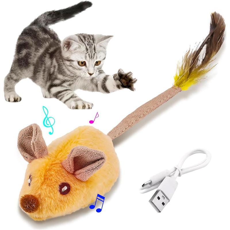 Smart Moving Cat Mouse Toy for Happy Indoor Cats