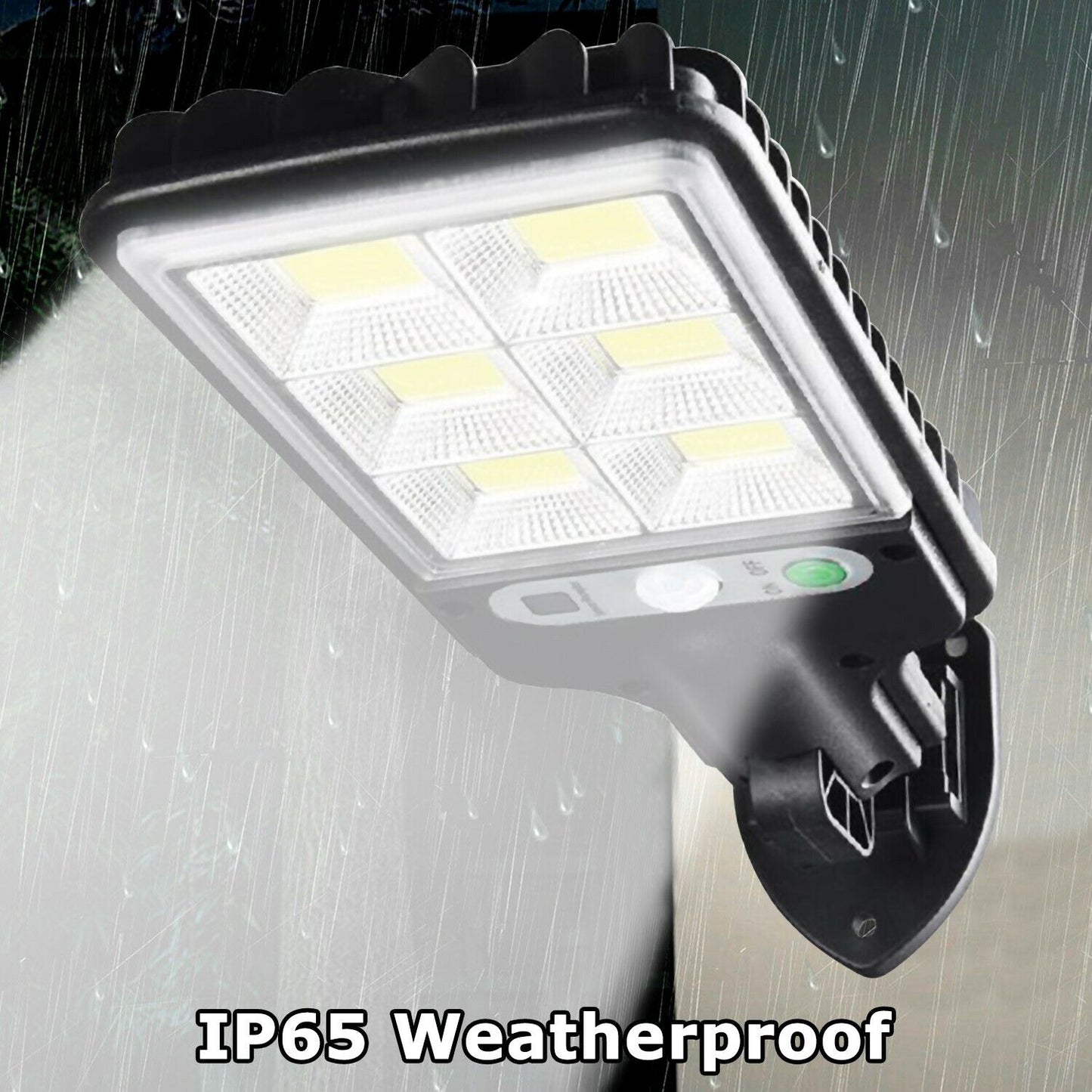 Smart Solar Motion-Activated Outdoor Wall Light