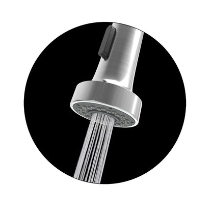 Pull-Down Sprayer Kitchen Faucet In Chrome, Single-Handle