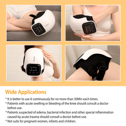 Smart Heated Knee Massager for Sports Recovery and Daily Relief