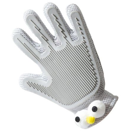 Soft Pet Grooming Brush Gloves for Comfortable Care