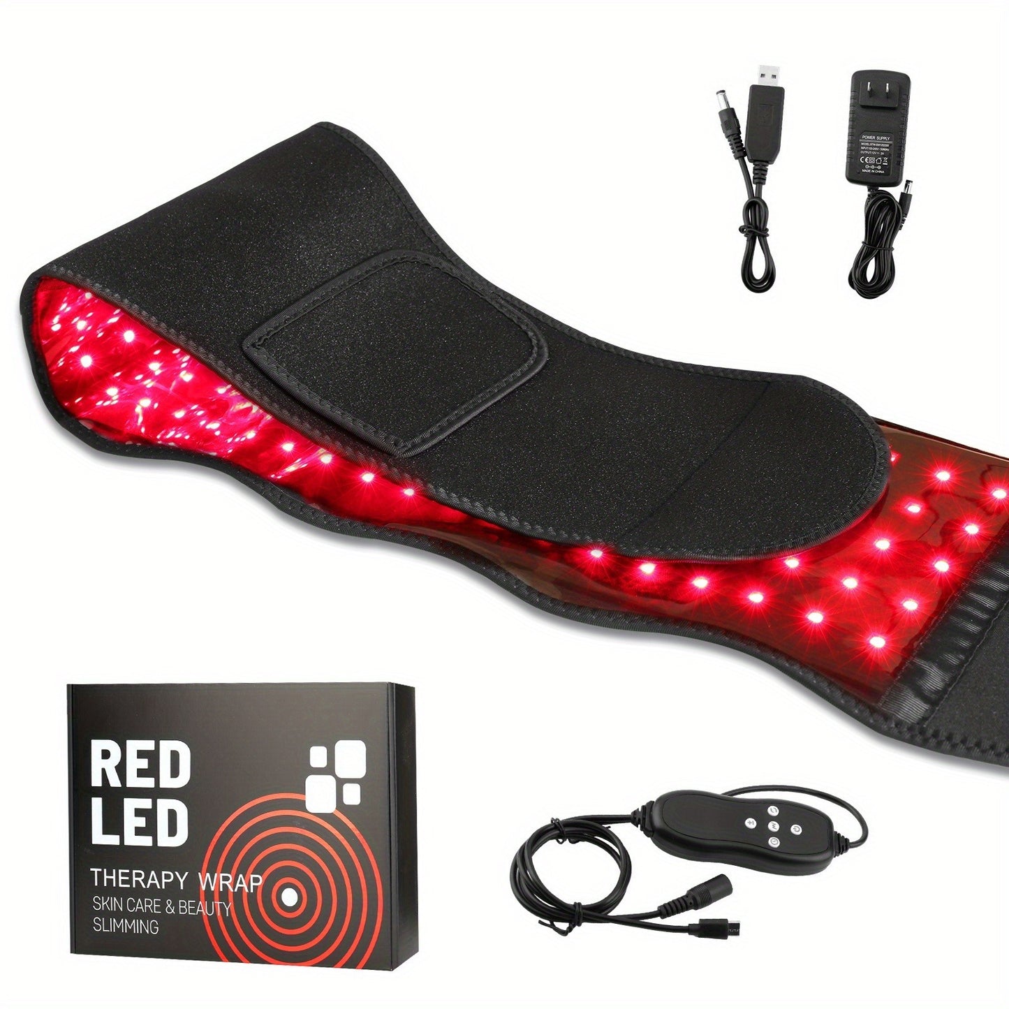 Portable Wearable Red Light Massage Belt