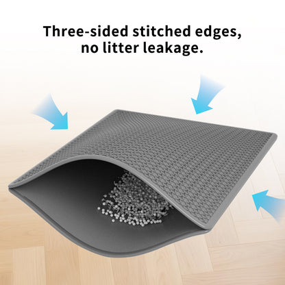 Leak-Proof Cat Litter Mat for Tidy, Happy Homes
