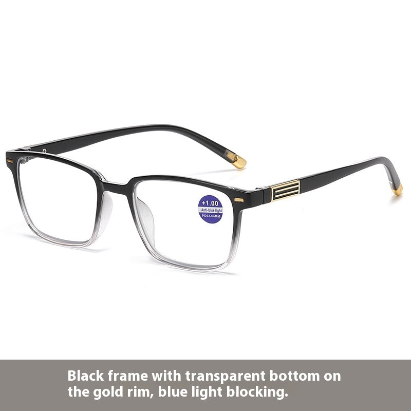 Anti Blue Light Far And Near Color Changing Multifocal Reading Glasses