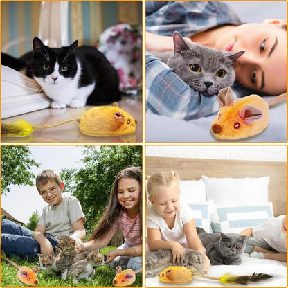 Smart Moving Cat Mouse Toy for Happy Indoor Cats