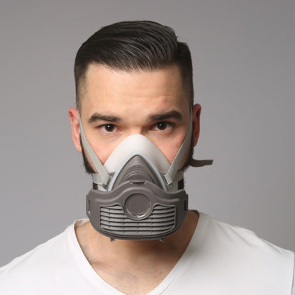 Half Face Dust Mask with 10 Filters for Sanding and Woodworking