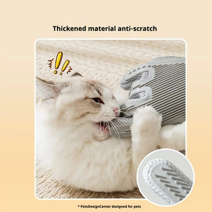 Soft Pet Grooming Brush Gloves for Comfortable Care