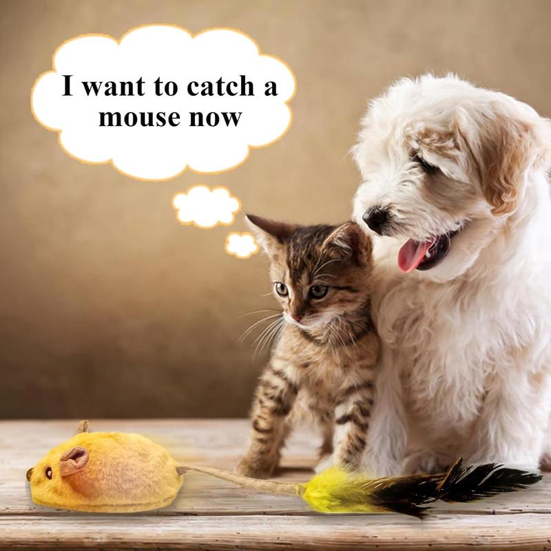 Smart Moving Cat Mouse Toy for Happy Indoor Cats