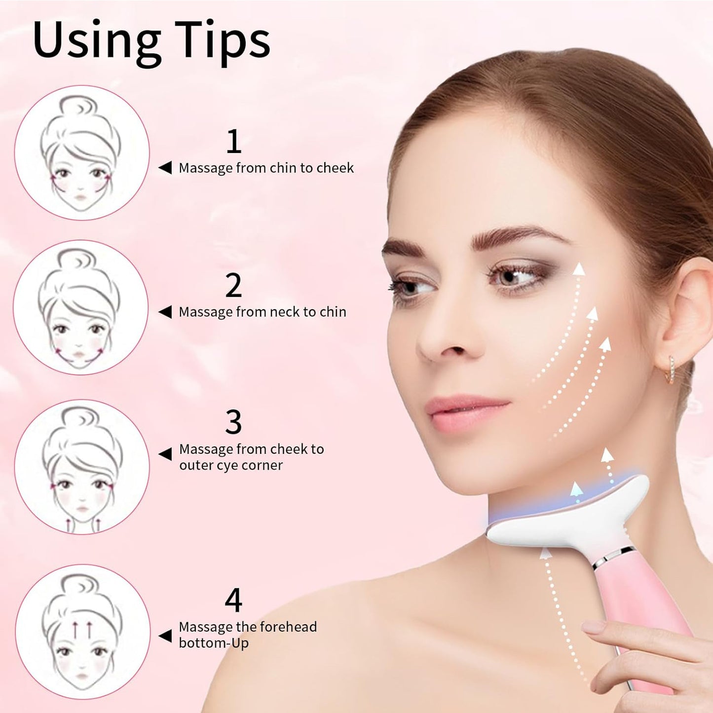 3-in-1 Facial Massager, Face Sculpting Tool With Thermals, Vibration
