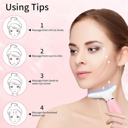 3-in-1 Facial Massager, Face Sculpting Tool With Thermals, Vibration