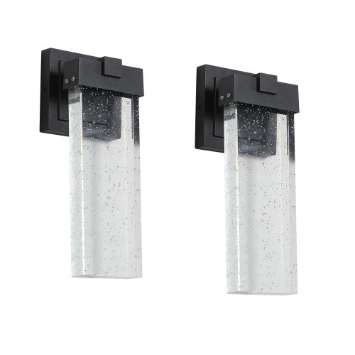 Smart Light-Sensitive Outdoor Crystal Wall Lights