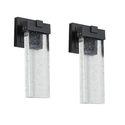 Smart Light-Sensitive Outdoor Crystal Wall Lights