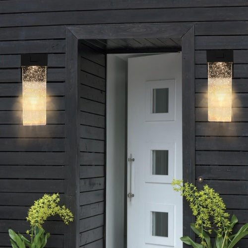 Smart Light-Sensitive Outdoor Crystal Wall Lights