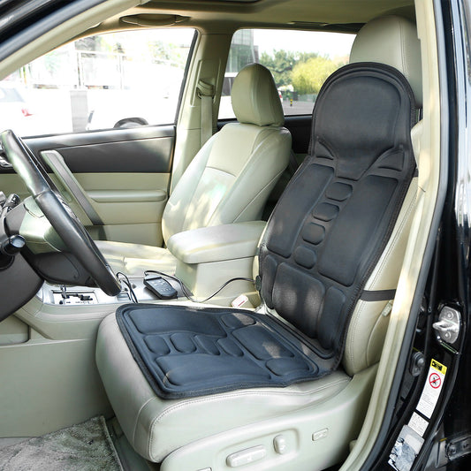 Heated Back Massager Cushion with Multiple Vibration Modes