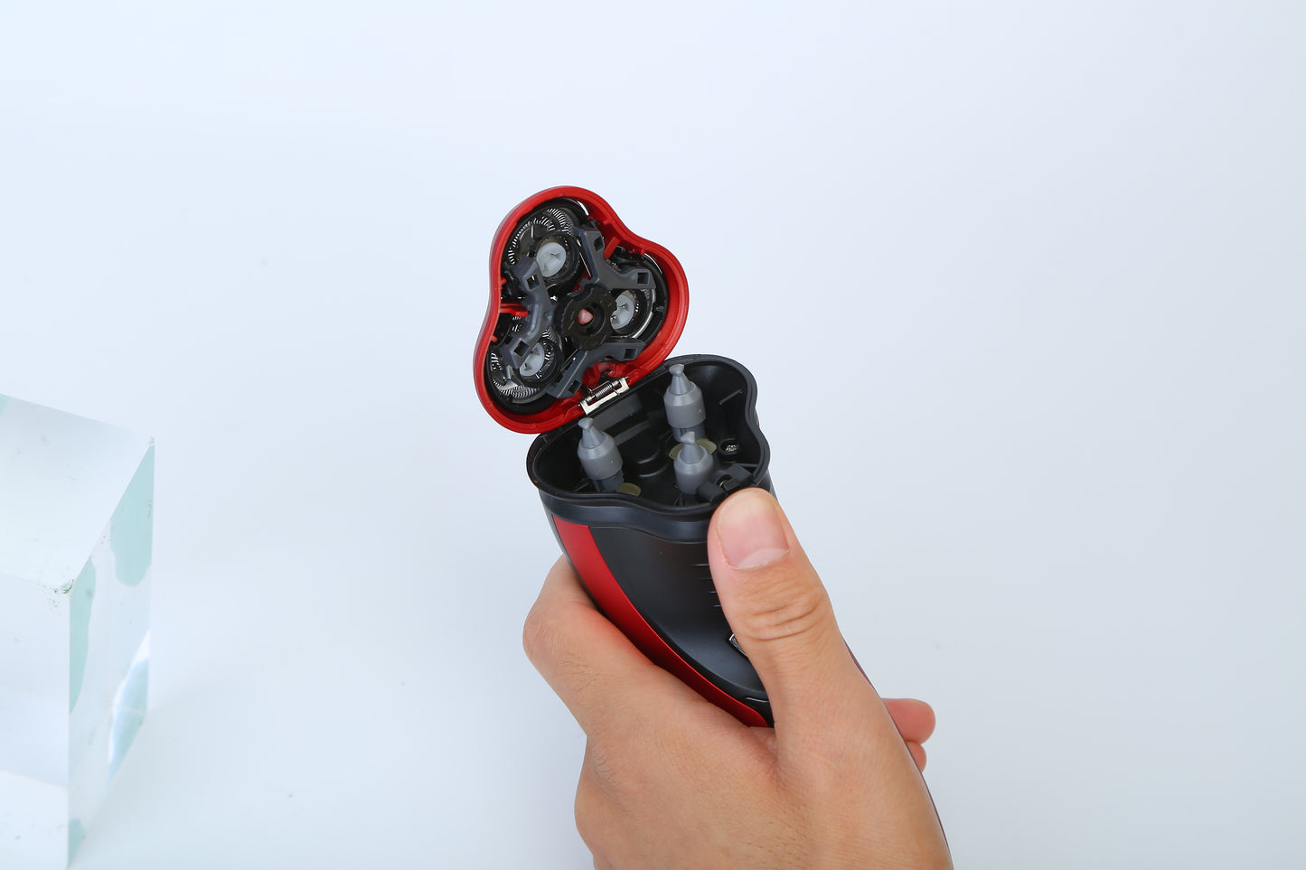 Electric Shaver Razor For Men IPX7 Waterproof Beard Trimmer 3D Rechargeable