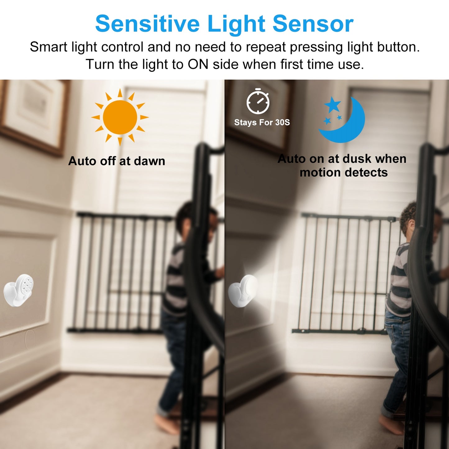 Wireless Motion Sensor LED Spotlight for Closet & Bathroom