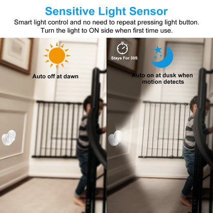 Wireless Motion Sensor LED Spotlight for Closet & Bathroom