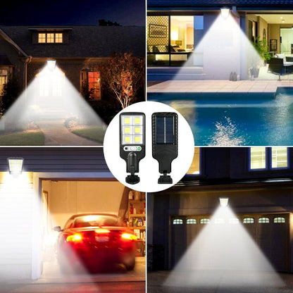 Smart Solar Motion-Activated Outdoor Wall Light