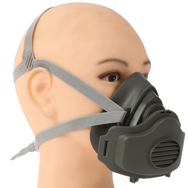 Half Face Dust Mask with 10 Filters for Sanding and Woodworking