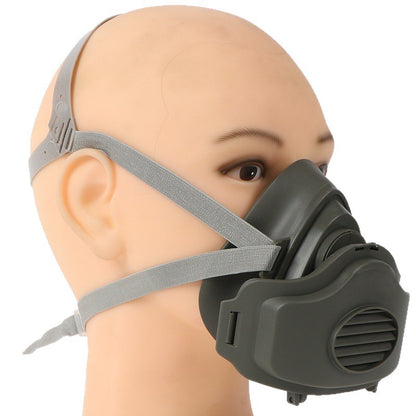 Half Face Dust Mask with 10 Filters for Sanding and Woodworking