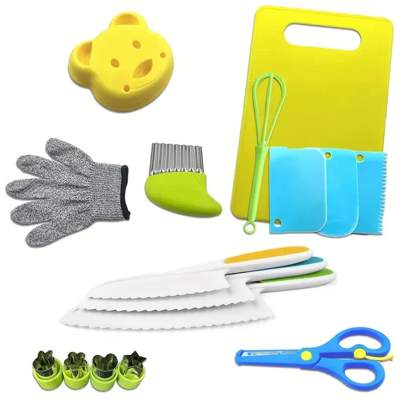 Complete Kids Cooking Set for Fun and Safe Kitchen Play