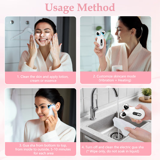 Microcurrent Facial Device for Anti-Aging and Wrinkle Care
