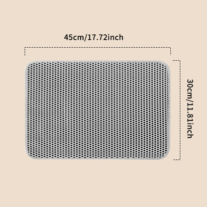 Leak-Proof Cat Litter Mat for Tidy, Happy Homes