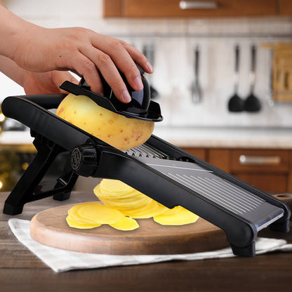1Pc Mandoline Food Slicer Stainless Steel Food Cutter - Vegetable Fruit Chopper, Grater, Peeler