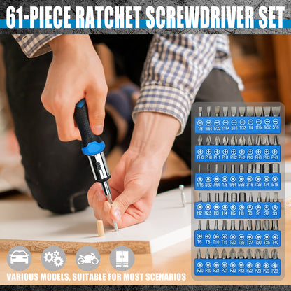 100-Piece Screwdriver Set, Home Repair Tool Kit, Automotive Repair Tools