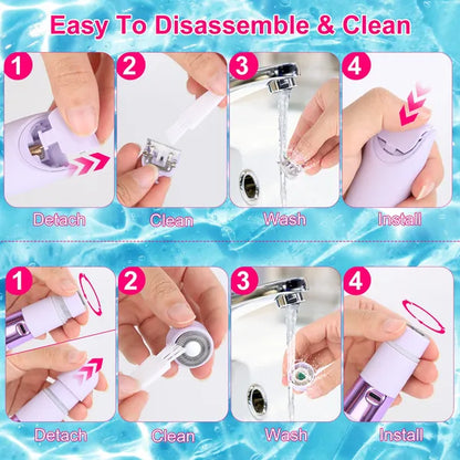 2 In 1 Bikini Trimmer For Women Dual Head Cordless Body Shaver IPX5 Waterproof Rechargeable