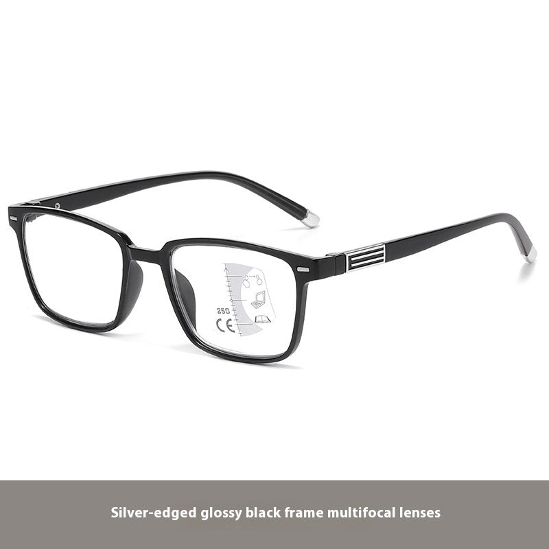 Anti Blue Light Far And Near Color Changing Multifocal Reading Glasses