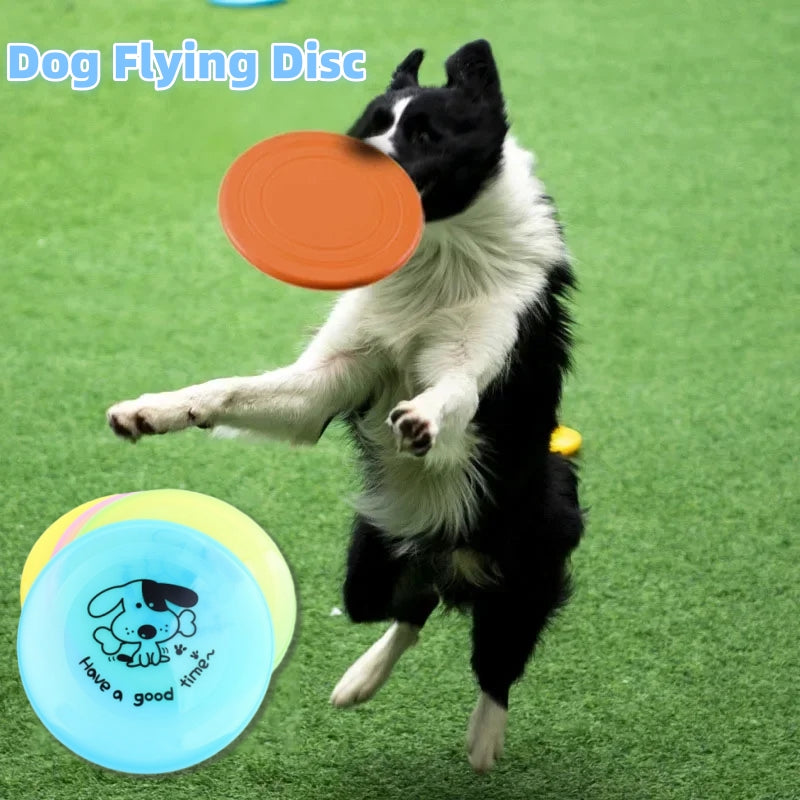 Soft Flying Disc Toy for Fun, Active Pet Playtime