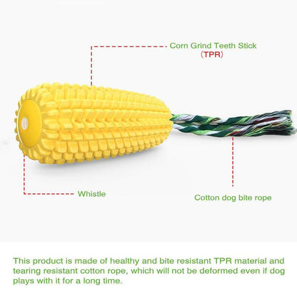 Fun Corn Chew Toy for Healthy, Active Dogs