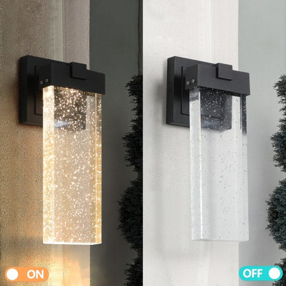 Smart Light-Sensitive Outdoor Crystal Wall Lights